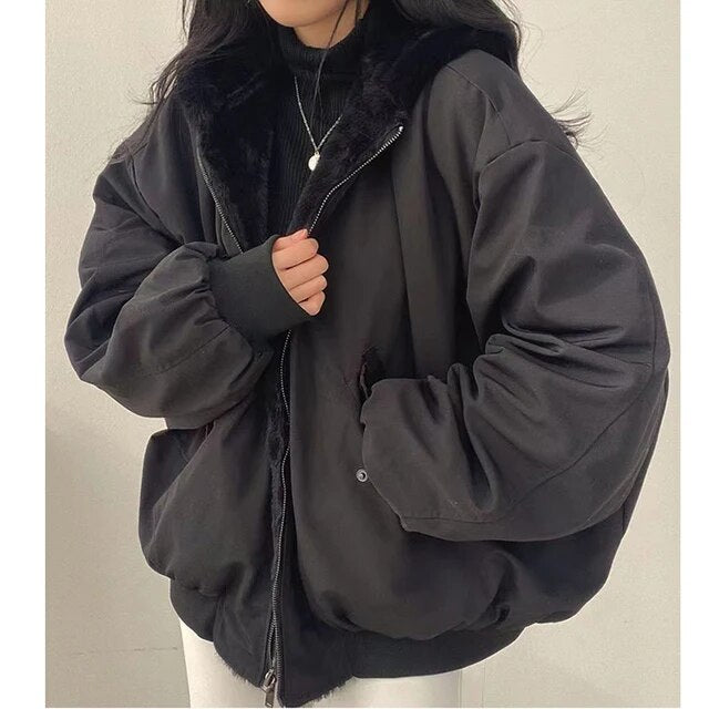 JO | Oversized luxury winter coat