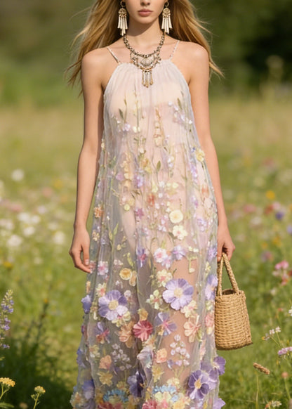 Handmade Tulle Spaghetti Strap Dress Dresses Summer