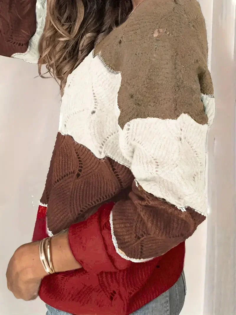 JO | Sweater with V-neck