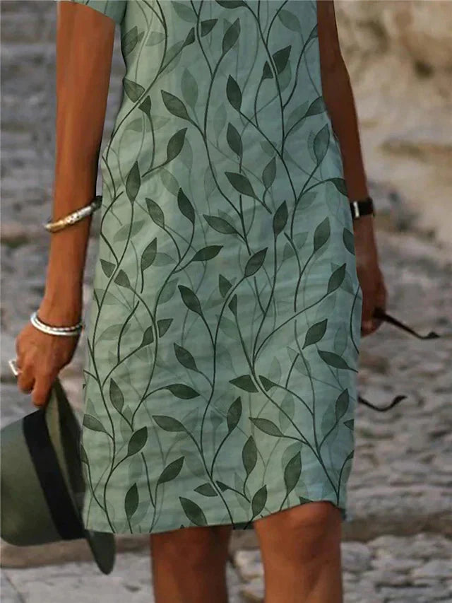 KS | Printed midi dress