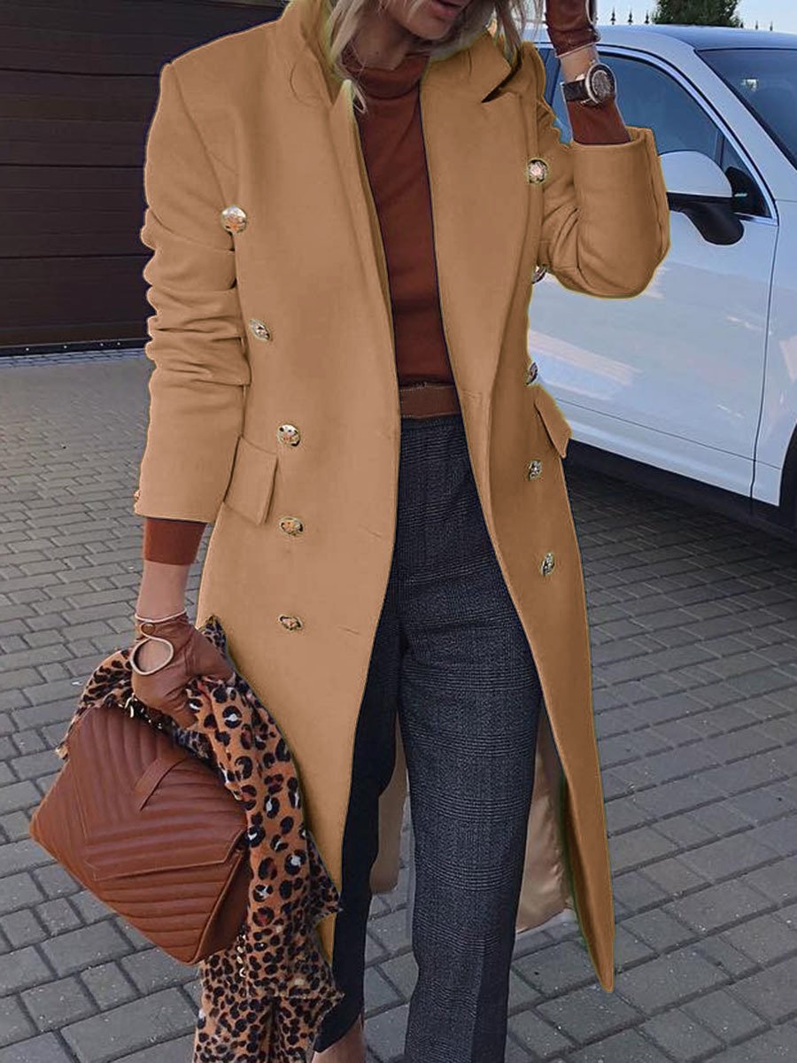 Classic Button Design Jacket