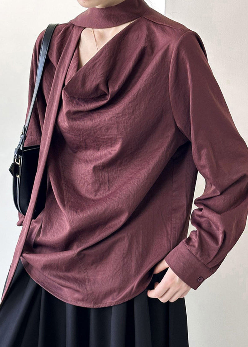 Handmade Red Patchwork Top Spring
