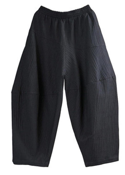 Red Cotton Linen Radish Trousers Pants Summer