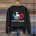 Comstylish Women's My Hope Is In The Lamb Printed Sweatshirt