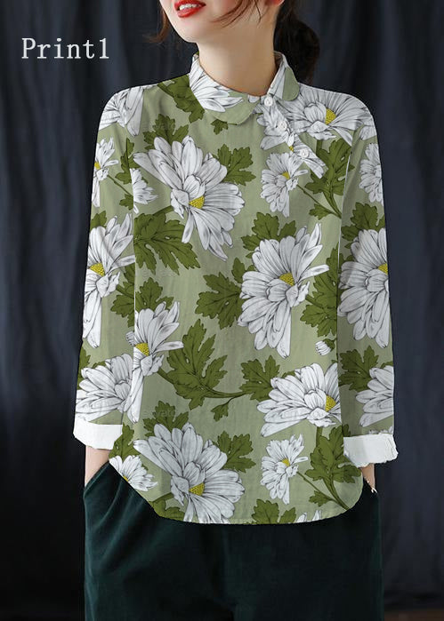 White Texture Clothes Lapel Button Down Spring Blouses