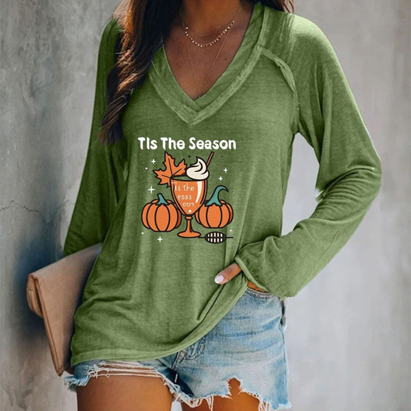 Women's Tis The Season Print T-Shirt artswardrobe