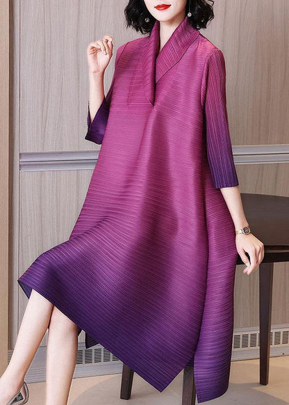 Classy Blue Bracelet Sleeved Side Open Shift Dress Summer Holiday Dresses