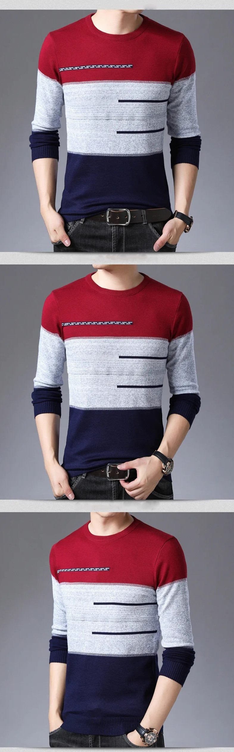 JO | Striped cotton sweater
