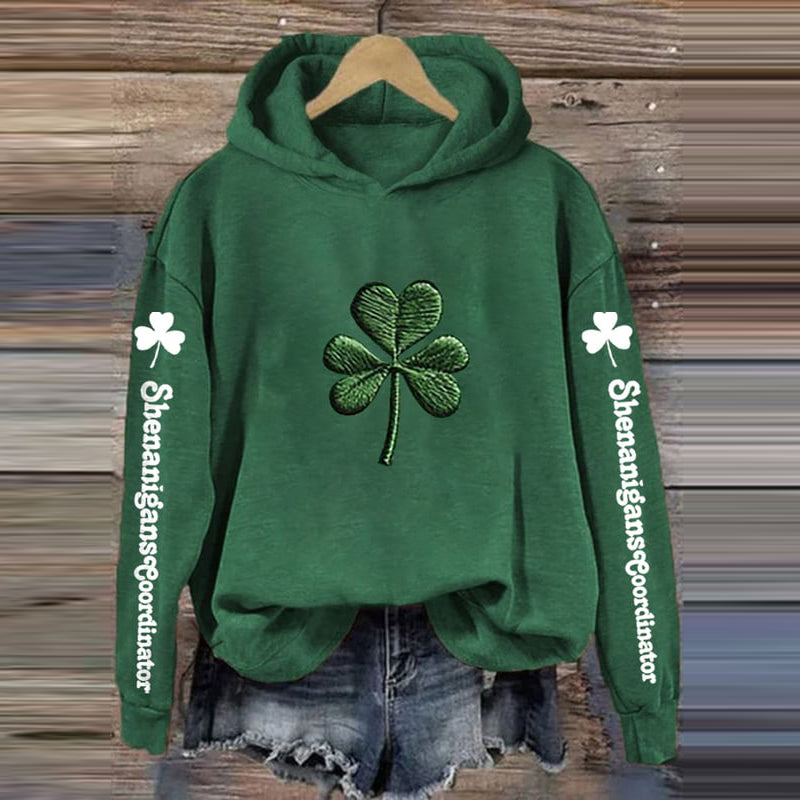 Comstylish Women'S St. Patrick'S Day Printed Hat Sweatshirt