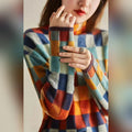 JO | Elegant plaid sweater