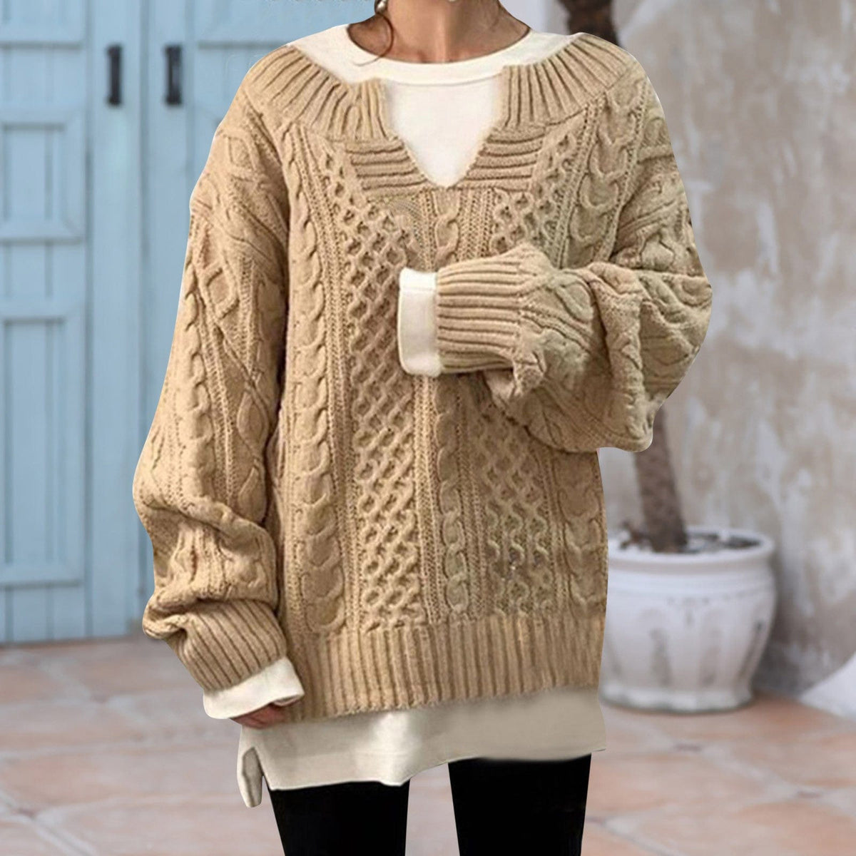 JO | Elegant knitted sweater