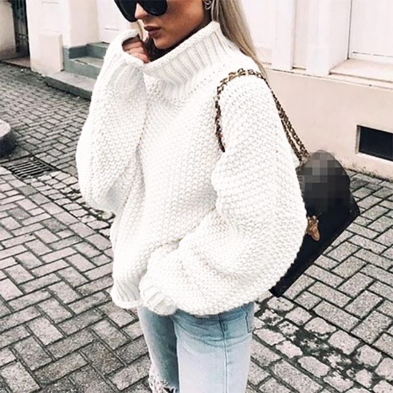 JO | Sweater with half-high collar