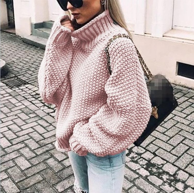 JO | Sweater with half-high collar