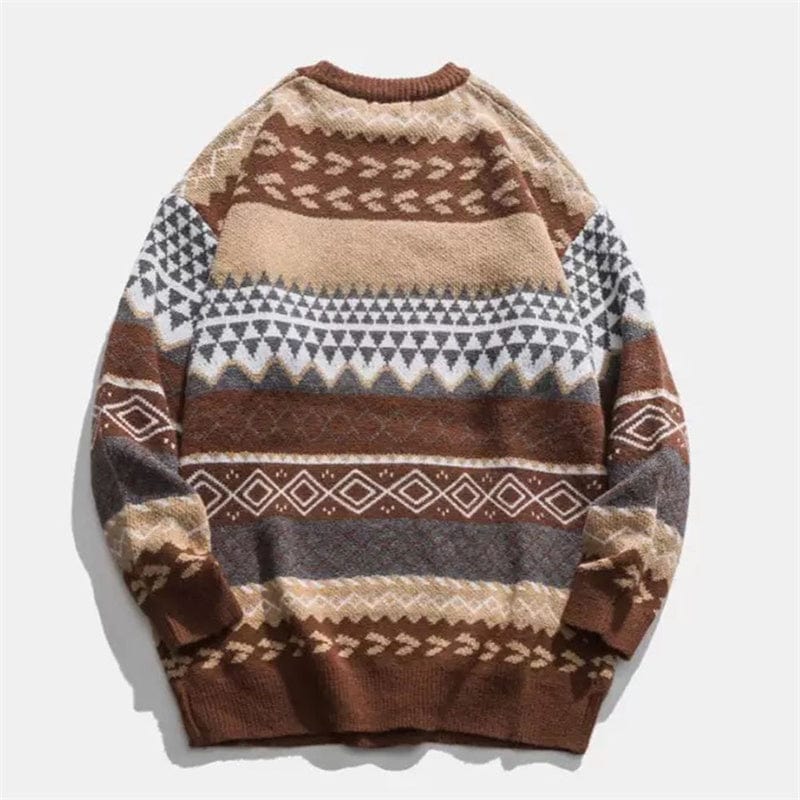 JO | Retro casual knitted sweater 2024