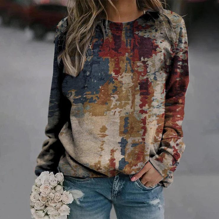 JO | Sweater with abstract print