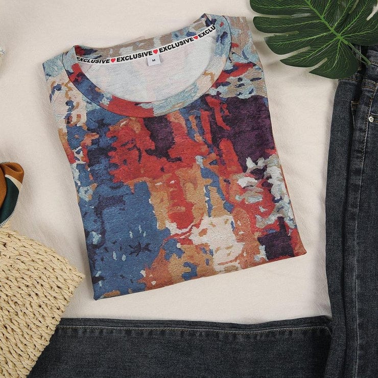 JO | Sweater with abstract print