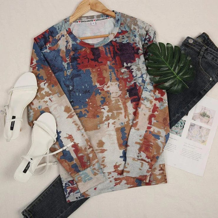 JO | Sweater with abstract print