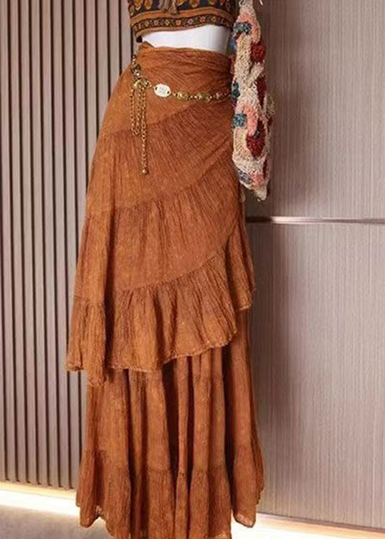 Summer Strap Top and Skirt Two Piece Set