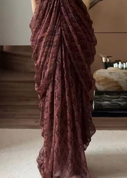 V Neck Top and a Line Skirts Two Pieces Set Summer