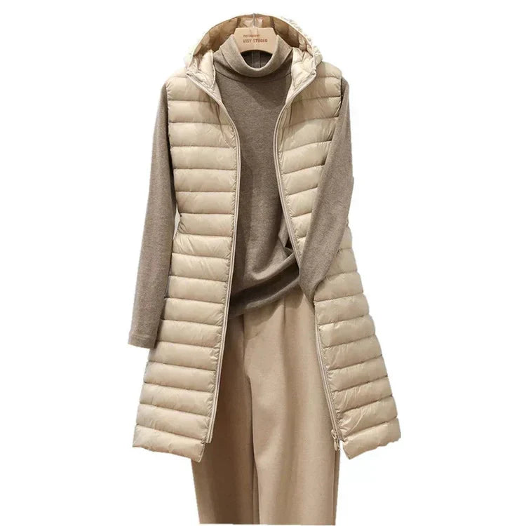 JO | Cotton hooded sweatshirt for women