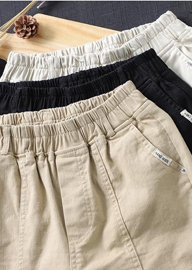 Unique Beige Pant Clothing Spring Elastic Waist Ideas Pants