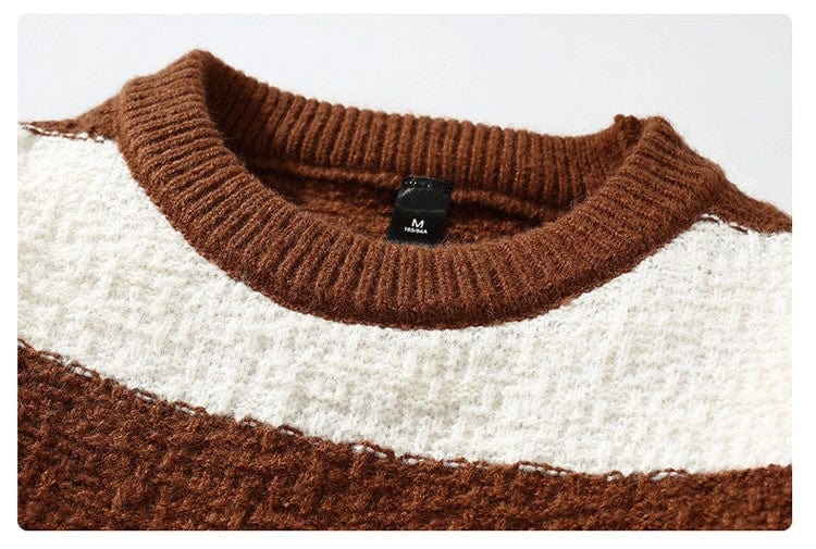 JO | Comfortable loose striped sweater 2024