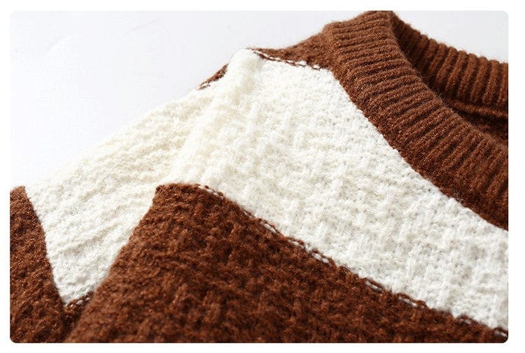 JO | Comfortable loose striped sweater 2024