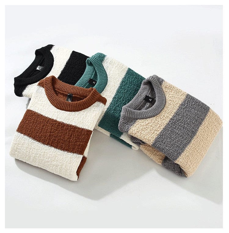 JO | Comfortable loose striped sweater 2024
