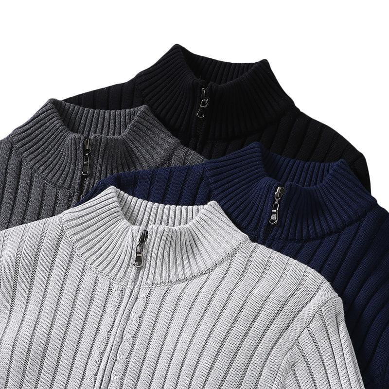 JO | Knitted sweater with stand-up collar 2024