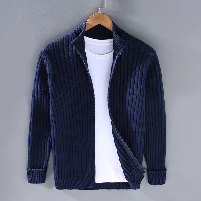 JO | Knitted sweater with stand-up collar 2024