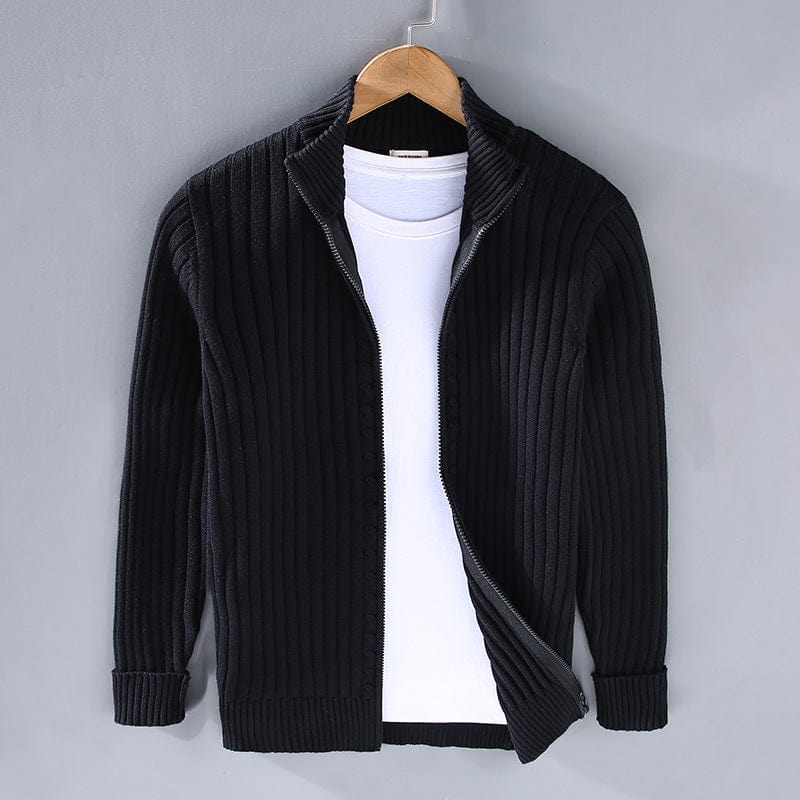 JO | Knitted sweater with stand-up collar 2024