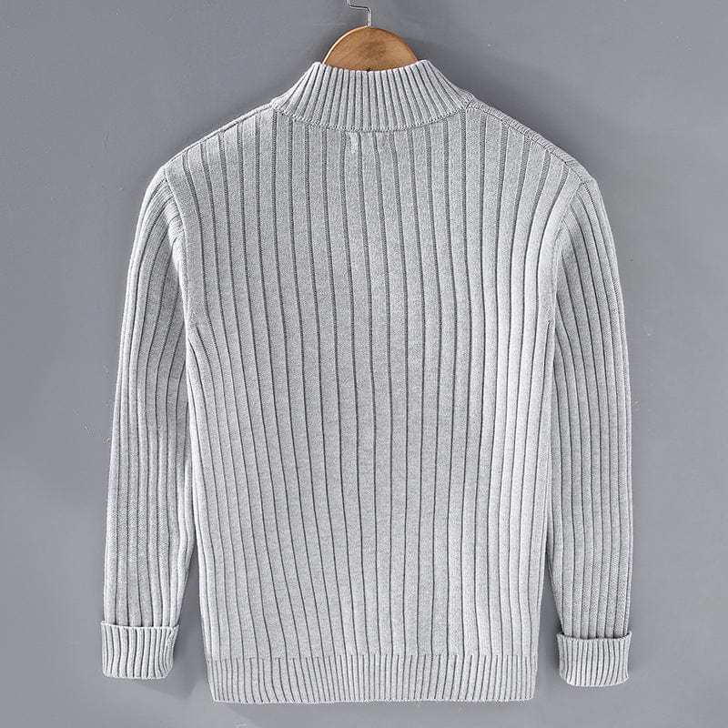 JO | Knitted sweater with stand-up collar 2024