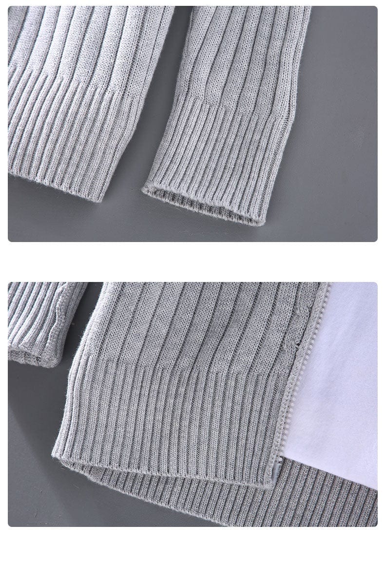 JO | Knitted sweater with stand-up collar 2024