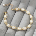 Wire Pearl Braelet