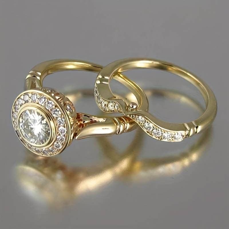 Delicate Artisan Gold Ring