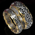 Vintage Couple Gold & Silver Ring