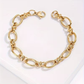 Classic Thick Stainless Steel Bracelet