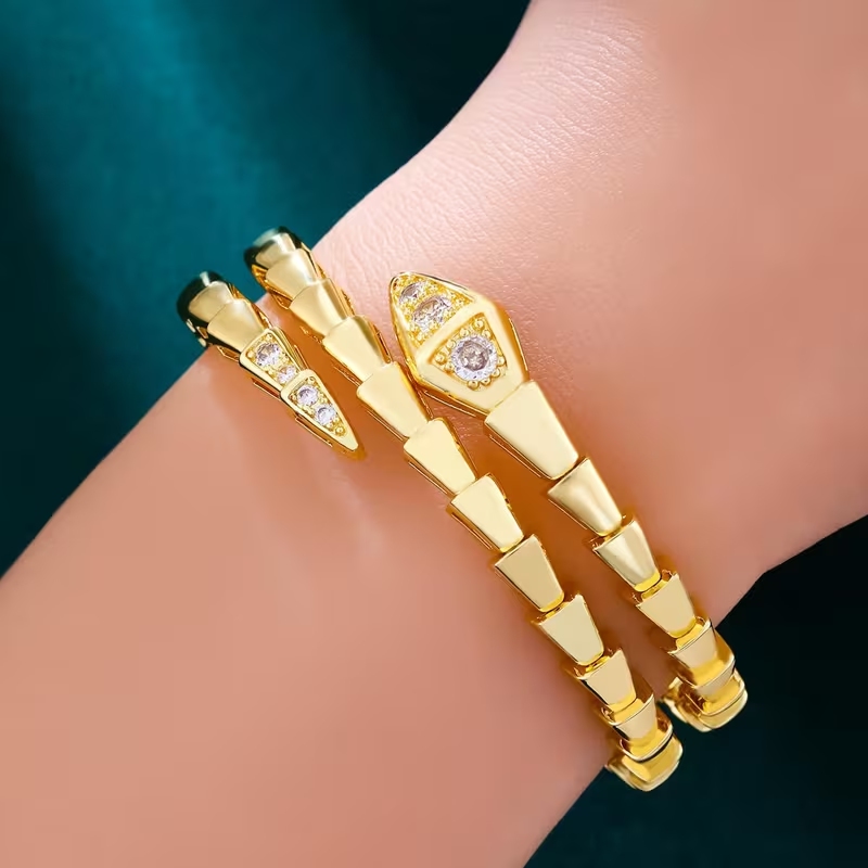 Vintage Handmade Gold Bracelet