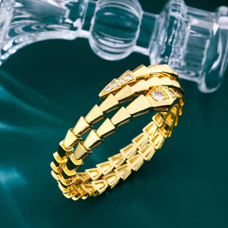 Vintage Handmade Gold Bracelet