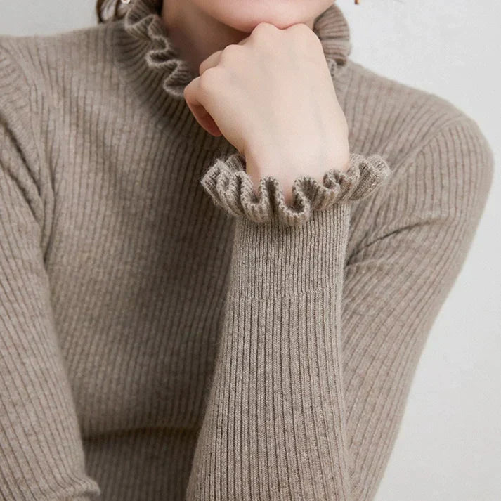 JO | Cashmere turtleneck sweater