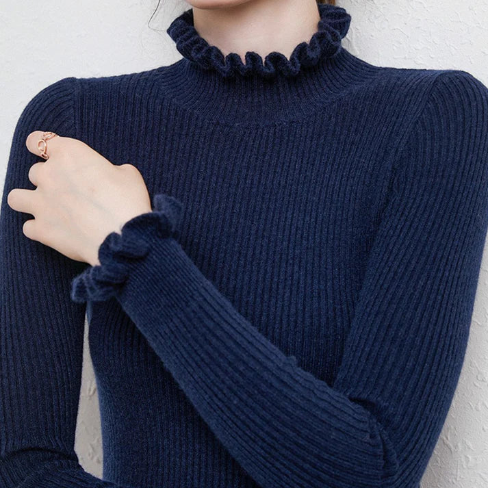 JO | Cashmere turtleneck sweater