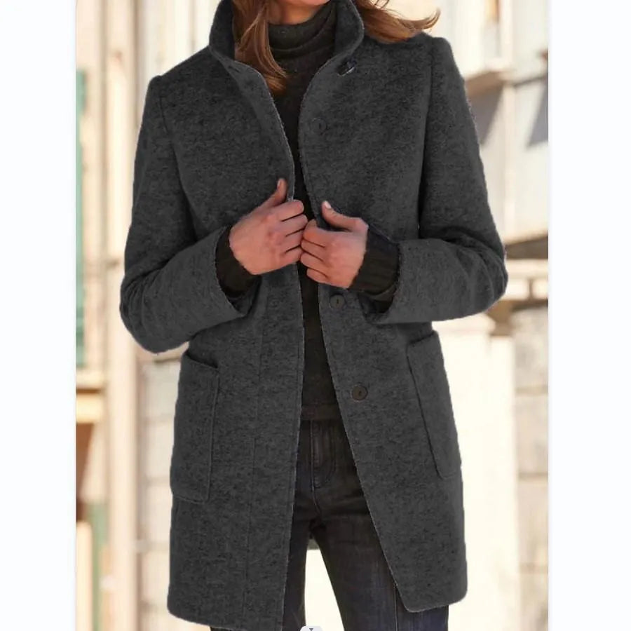 JO | Fashionable wool jacket with buttons