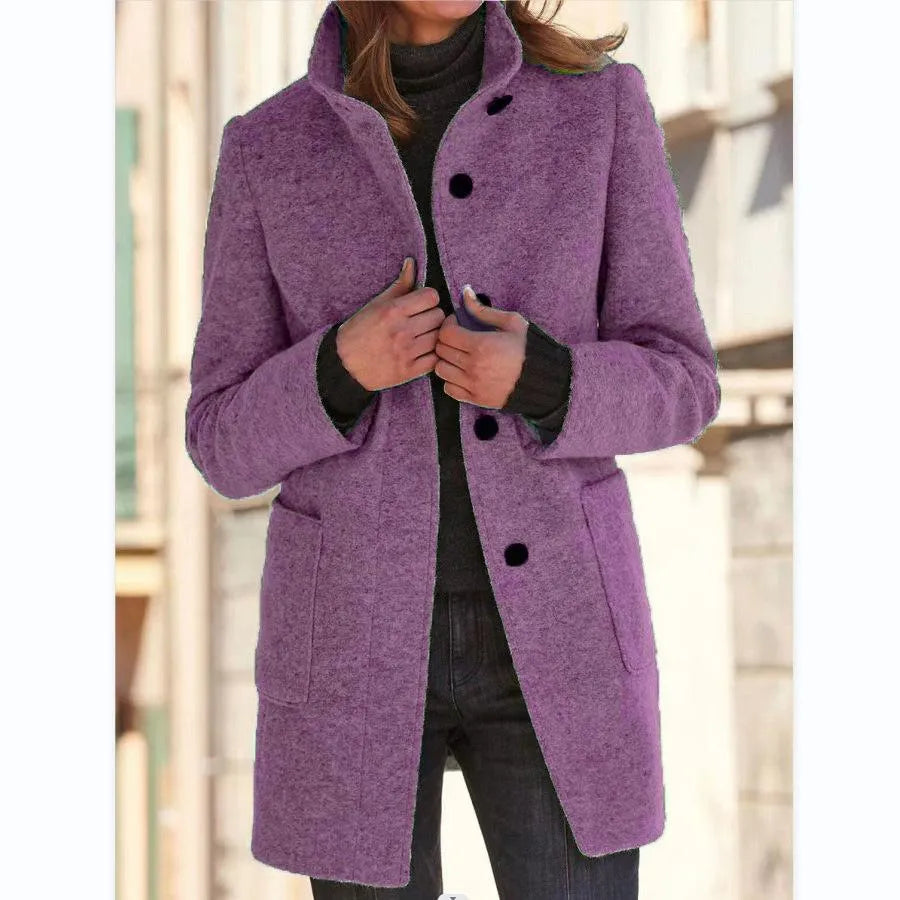 JO | Fashionable wool jacket with buttons