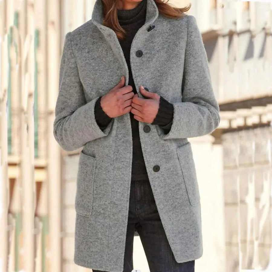 JO | Fashionable wool jacket with buttons