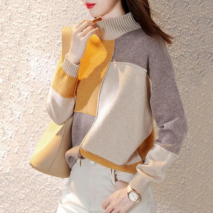 JO | Turtleneck knitted sweater