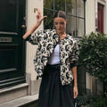 JO | Casual patterned jacket for women