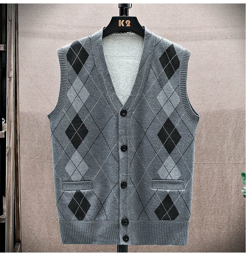 JO | Casual sleeveless sweater with V-neckline