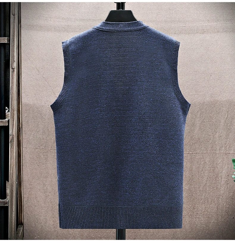 JO | Casual sleeveless sweater with V-neckline