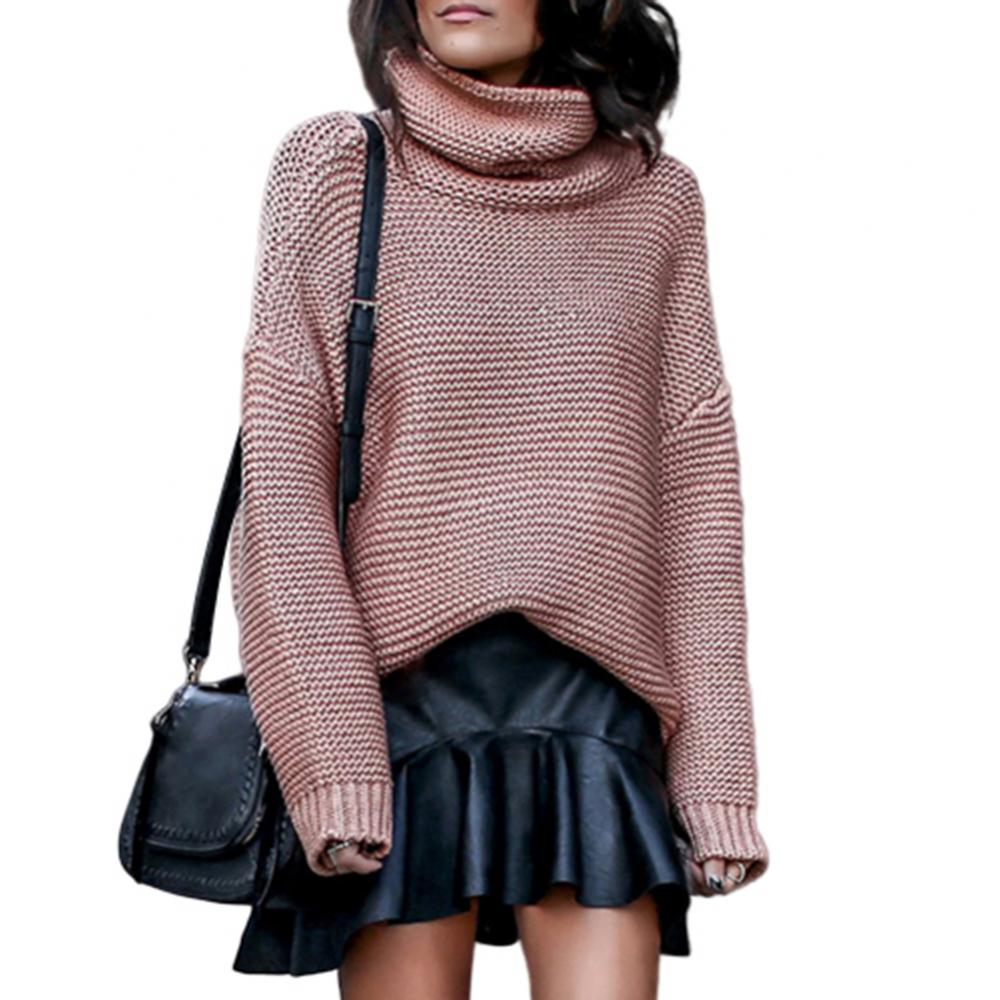 JO | Loose turtleneck sweater