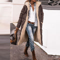 JO | Reversible long sherpa jacket